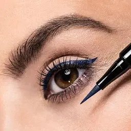 Підводка для очей Artdeco Long Lasting Liquid Liner Intense рідка відтінок 08 синя  0.6 мл (517335) - мініатюра 4
