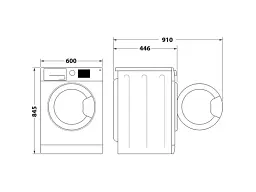 Пральна машина автоматична Indesit IM 640 MY TIME UA - мініатюра 7