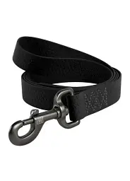 Повідець Waudog Waterproof для собак, водостійкий, розмір L-XXL, 25 мм/305 см, чорний