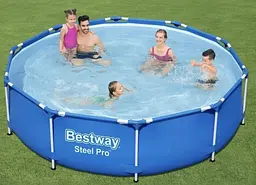 Каркасний круглий басейн Bestway Steel Pro 305×76 см, об’єм 4678 л, без фільтра - мініатюра 3