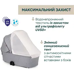Коляска Chicco 2 в 1 Bellagio 2 світло-сіра (2900990903252) (87183.40.01) - мініатюра 7