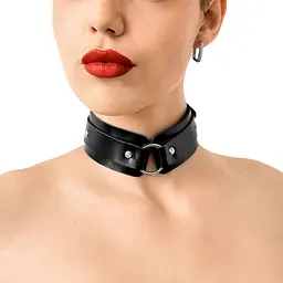 БДСМ-нашийник з кільцем Art of Sex - Martina Collar - мініатюра 2