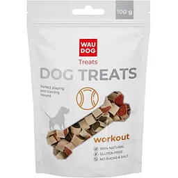Ласощі для собак Waudog Treats Кольорові курячі суші 100 г