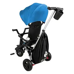 Велосипед складаний триколісний дитячий Qplay Nova+ Rubber Sky Blue (S700-13Nova+SkyBlue) - мініатюра 3
