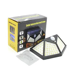 Світильник Voltronic Solar Interaction Wall Lamp 100 LED із датчиком руху на сонячній батареї - мініатюра 4