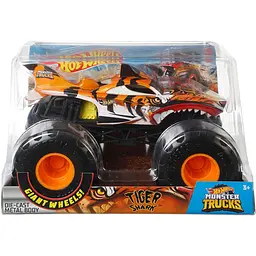 Машинка на радіокеруванні Mattel Hot Wheels Monster Trucks Tiger Shark 1:24 (HNV03) - мініатюра 4