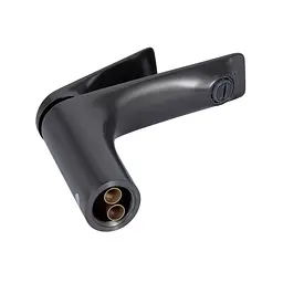 Змішувач для умивальника Qtap Vlasta New QTVLA270GMB45641 Gunmetal Black PVD Шліфований чорний хром - мініатюра 3