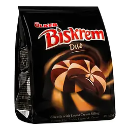 Печиво Ulker Biskrem Duo з какао-кремом 150 г (895519) - мініатюра 4