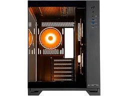Корпус Chieftec VISIO Black (GM-30B-TG-OP) - мініатюра 2
