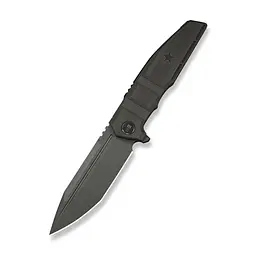 Ніж складаний туристичний Weknife Breach (9.8 см) Bohler M390 / Titanium вугільно-сірий