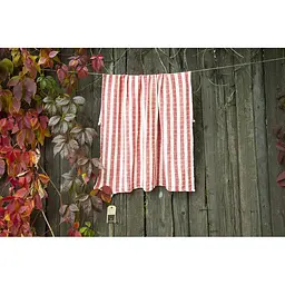 Плед-накидка Barine - Stripe Muslin kirmizi червоний 77*82 - мініатюра 2