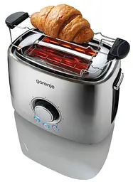 Тостер Gorenje T 1000 E (TA1018A-GS) (6319826) - мініатюра 3