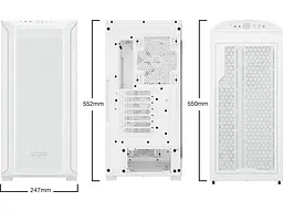 Корпус Be quiet! Shadow Base 800 FX White (BGW64) - мініатюра 11