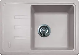 Кухонна мийка Adamant SLIM avena 615x430x200 мм, з крилом 61,5 см - мініатюра 3