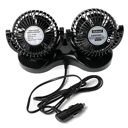 Автомобільний вентилятор Elegant 12V на підставці два режими 10 см (EL101 545) - мініатюра 3