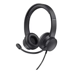 Навушники Trust Ayda PC USB-A Black (25088) - мініатюра 1