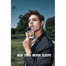 Чохол Zuck Bear New York Never Sleeps MagSafe Case для Apple iPhone 15 Pro Max Bronx Energy [108873] - мініатюра 7