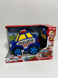 Машинка на радіокеруванні Kiddy Go "Поліція" зі світлом та звуком  