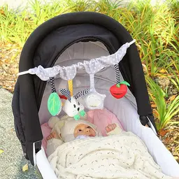 Ковдра BabyOno в'язана бамбукова 75х100 см кремова (1479/01) - мініатюра 2