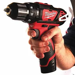 Milwaukee Шурупокрут-дриль ударний акумуляторний Milwaukee M12 BPD-0 12В 30Нм 0-1500об/хв 1.0кг без АКБ та ЗП - мініатюра 4