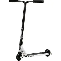 Самокат трюковий Best Scooter 52х12х85 см Чорно-білий 000231352