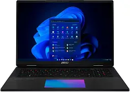 MSI Ноутбук MSI Titan 18 HX AI A2XWIG-269UA 18" UHD+, Intel U9-285HX, 64GB, F4TB, NVD5080-16, W11P, чорний
