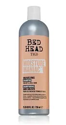 Зволожуючий шампунь TIGI Bed Head Moisture Maniac Shampoo безсульфатний для сухого волосся 750 мл