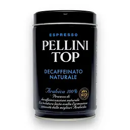 Кава мелена Pellini Top Espresso Decaffeinato Naturale з/б 100% арабіка 250 г