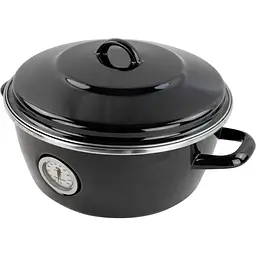 Каструля з термометром Vitrinor Dutch Oven 26 см 5 л чорна  (2111692) - мініатюра 2
