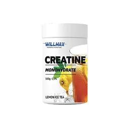 Креатин Creatine Monohydrate, 500 грам Лимонний чай Willmax fit0016296