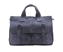 Чоловіча сумка для ноутбука та документів синя TARWA 30×39×12 см sum0028408