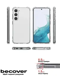 Панель BeCover Anti-Shock для Samsung Galaxy S23 SM-S911 Clear (708897) - мініатюра 2