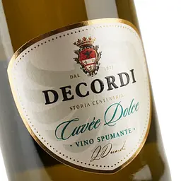 Вино ігристе Decordi Cuvee Dolce Vino Spumante біле солодке 9.5% 0.75 л - мініатюра 5