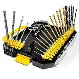 Набір біт і свердел Trotec 49 pieces Hexagon Shank Drill and Bit Set (6200001160) - мініатюра 2
