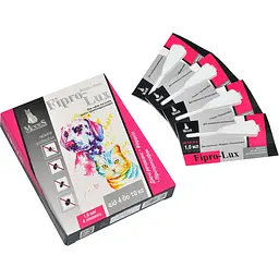 Протипаразитарні краплі Modes Fipro-Lux для котів та собак 4-10 кг 1 мл - мініатюра 4
