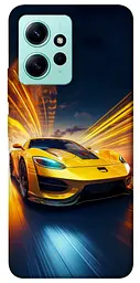 Чохол Demsky Yellow Porsche для Xiaomi Redmi Note 12 4G