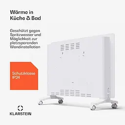 Конвекційний обігрівач Klarstein Bornholm Smart 1250 або 2500 Вт (10045429) - мініатюра 2