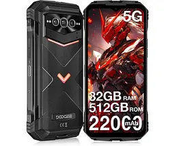Смартфон Doogee V Max Pro 12/512 Gb з акб 22000 мАг чорний (6923740231418) - мініатюра 5