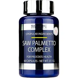 Комплексная добавка Scitec Nutrition Saw Palmetto Complex 60 капсул