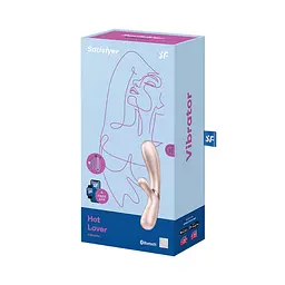 Смарт вібратор-кролик із підігрівом Satisfyer Hot Lover Nude - мініатюра 4