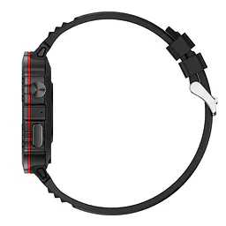 Смарт-годинник Smart Expert Nano Rubber 2 ремінці Чорний (3204) - мініатюра 10