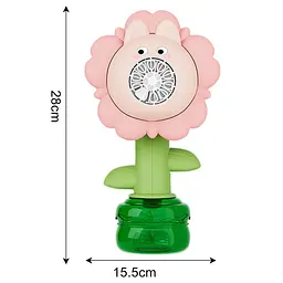 Мильні бульбашки Flower Bubble Machine BJC-5ABunny-Pink зі світлом - мініатюра 2
