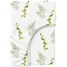 Простирадло Cosas на резинці 80х160 green foliage, зелений (FoliageGreen_80x160x20)