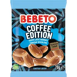 Жувальні цукерки Bebeto Кава Лате 70 г