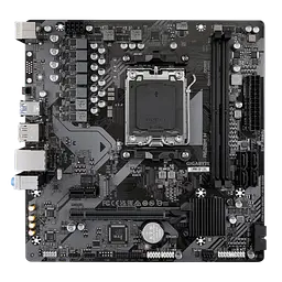 Материнська плата Gigabyte A620M H Socket AM5 (A620M H) - мініатюра 3