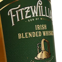 Віскі Fitzwilliam Irish Blended Whiskey 40% 0.7 л - мініатюра 3