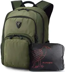 Рюкзак для ноутбука 15,6" PON-394TY + дощовик хакі Sumdex sum0028802