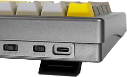 Клавіатура бездротова Epomaker EK68 Flamingo Switch UA RGB Black (EK68-B-F) - мініатюра 3