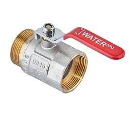 Кран кульовий ГШВ Waterpro WP607-40FML - 1 1/2" Fml WP0140
