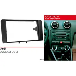 Перехідна рамка Audi A3 ACV 281320-14 - мініатюра 3